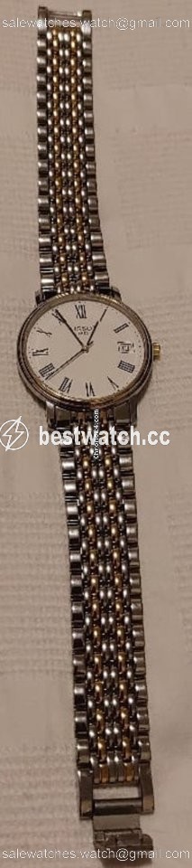 IMG_9086 Tissot Mens watch Unisex Quartz Gold Steel T870 970 3