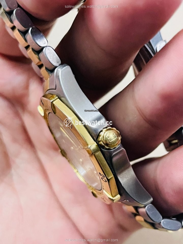 TAG Heuer 2000 Mens watch Unisex Quartz Gold Steel wk1121 3