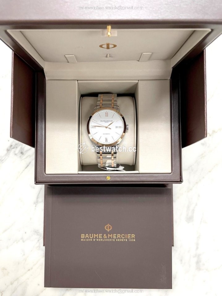 IMG_9086 Baume & Mercier Classima Mens watch Unisex Automatic Gold Steel Classima 3