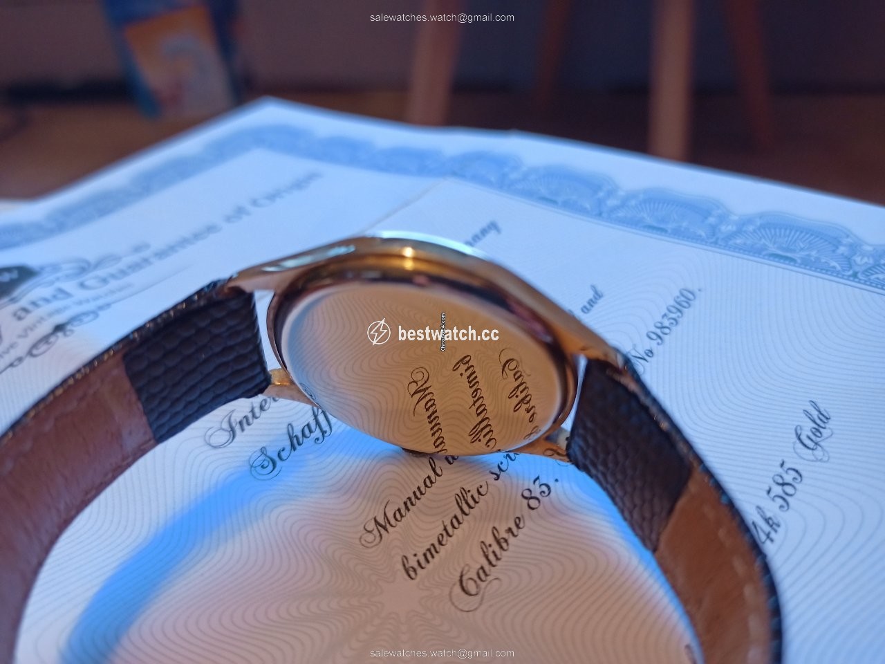 IMG_9086 IWC Mens watch Unisex Manual winding Yellow gold 1025912 3