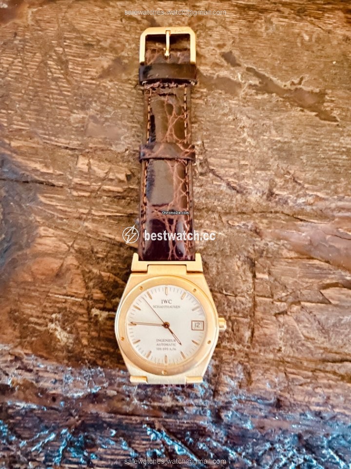 IWC Ingenieur Mens watch Unisex Automatic Yellow gold 3518 3