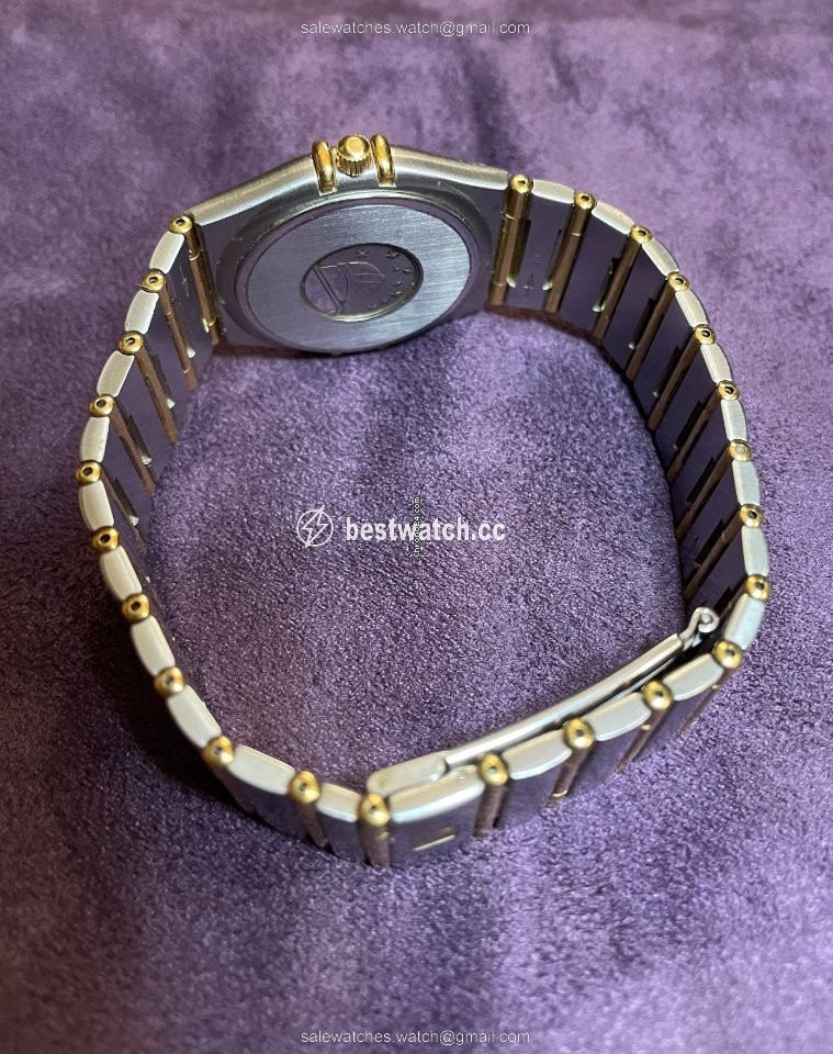 IMG_9086 Omega Constellation Day-Date Mens watch Unisex Quartz Gold Steel 3961070 3
