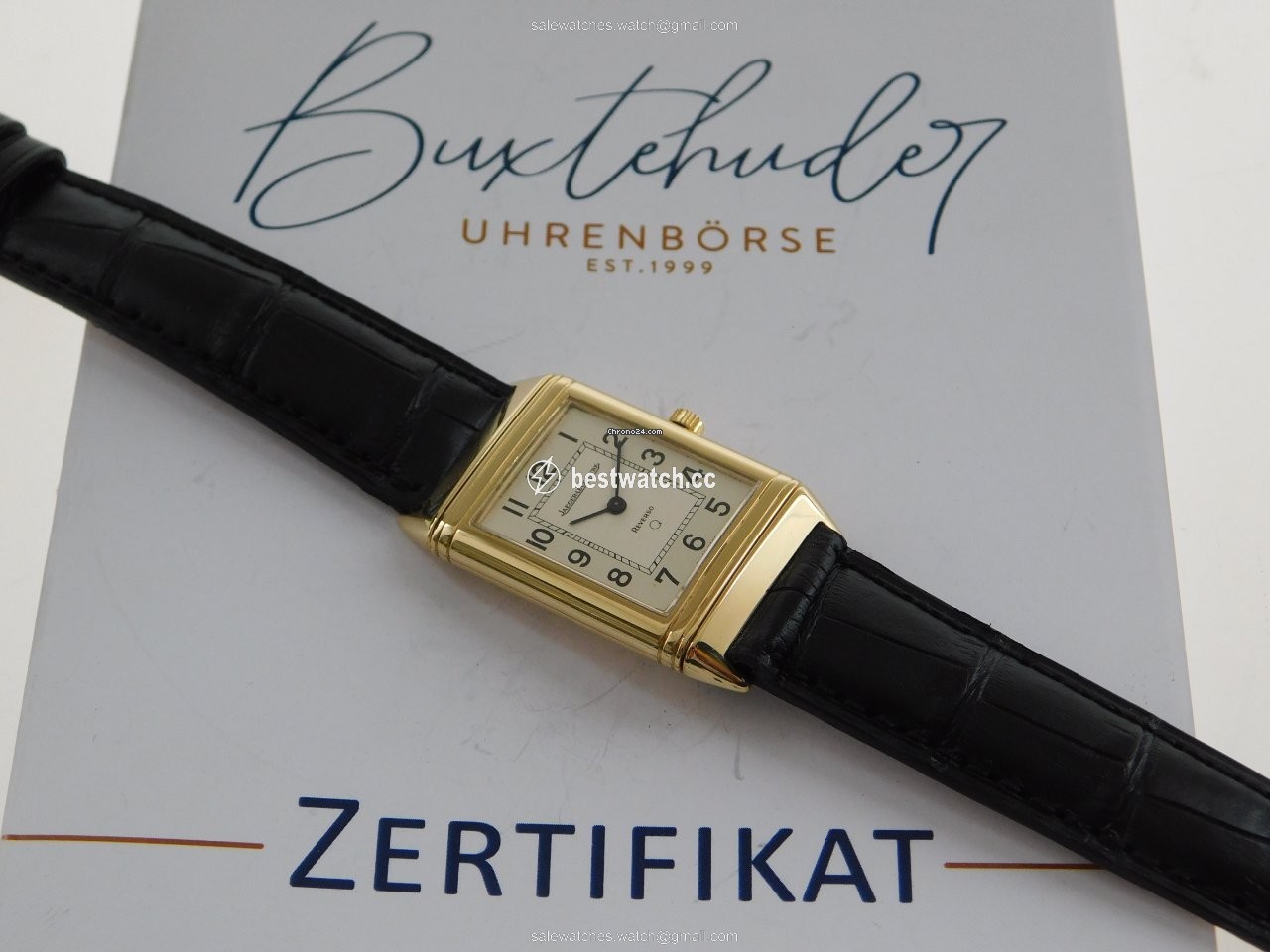 IMG_9086 Jaeger-LeCoultre Reverso Classique Mens watch Unisex Quartz Yellow gold 140.007.1 3
