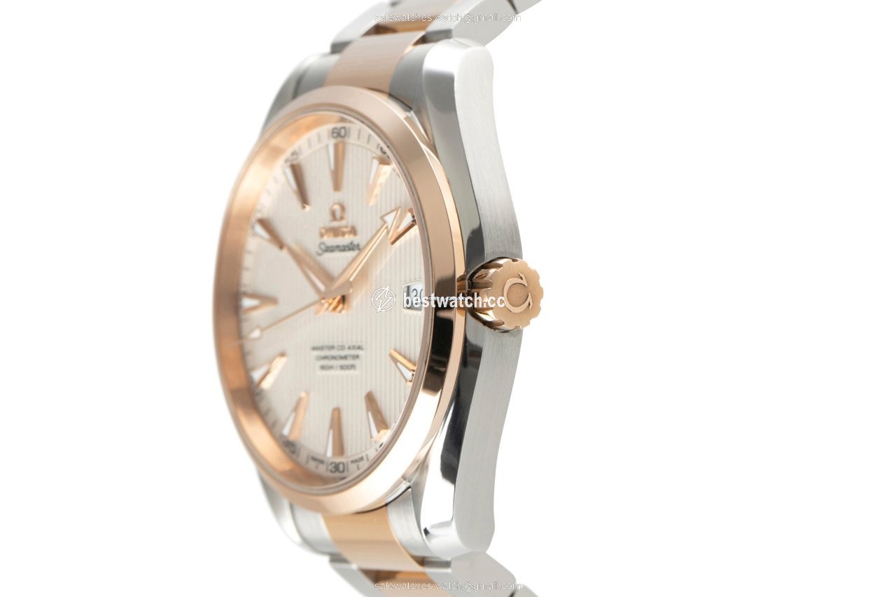 Omega Seamaster Aqua Terra Mens watch Unisex Automatic Gold Steel 231.20.42.21.02.001 3