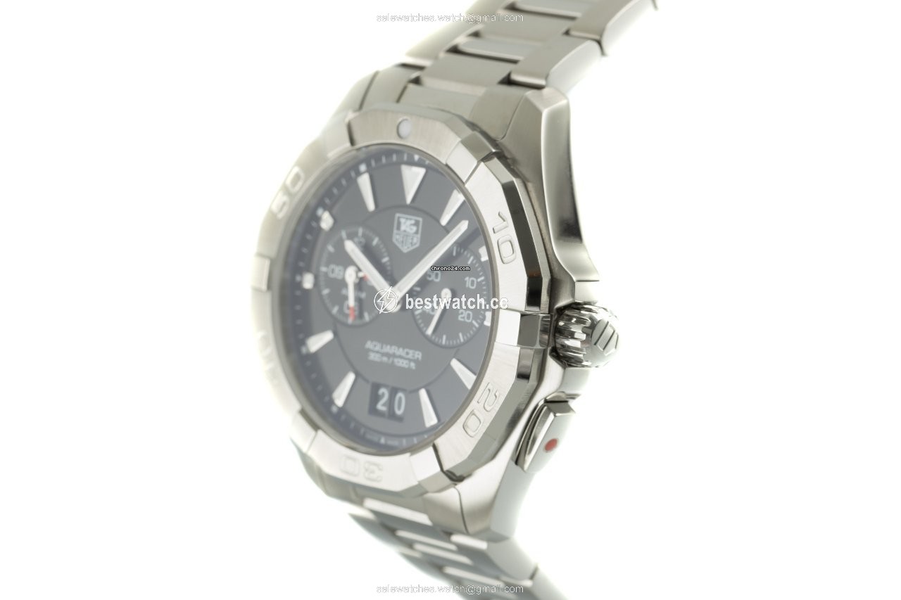 IMG_9086 TAG Heuer Aquaracer 300M Mens watch Unisex Quartz Steel WAY111Z 3
