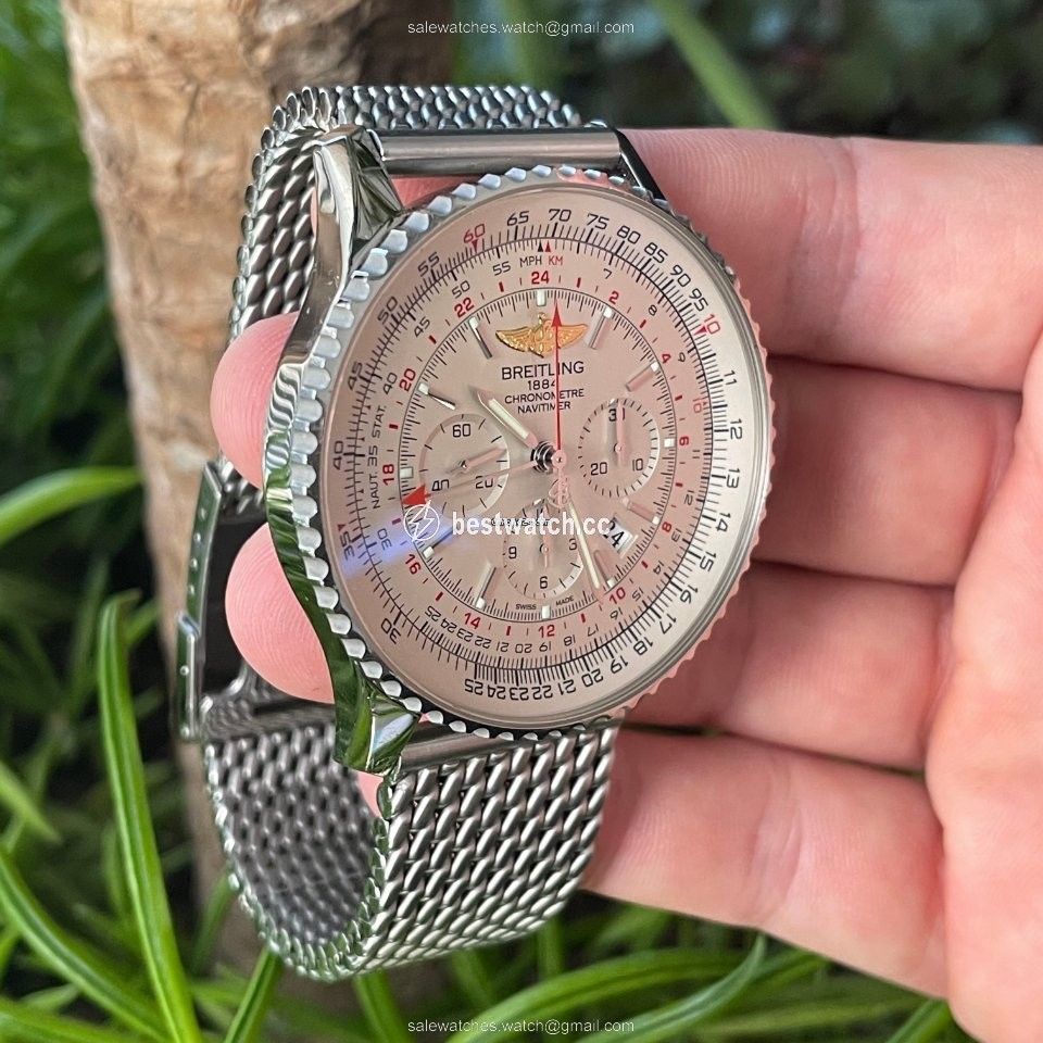 Breitling Navitimer GMT Mens watch Unisex Automatic Steel AB044121.G783.443A 3