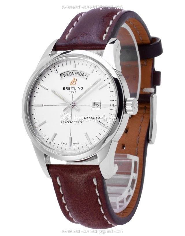 IMG_9086 Breitling Transocean Day & Date Mens watch Unisex Automatic Steel A4531012.G751.433X.A20BA.1 3