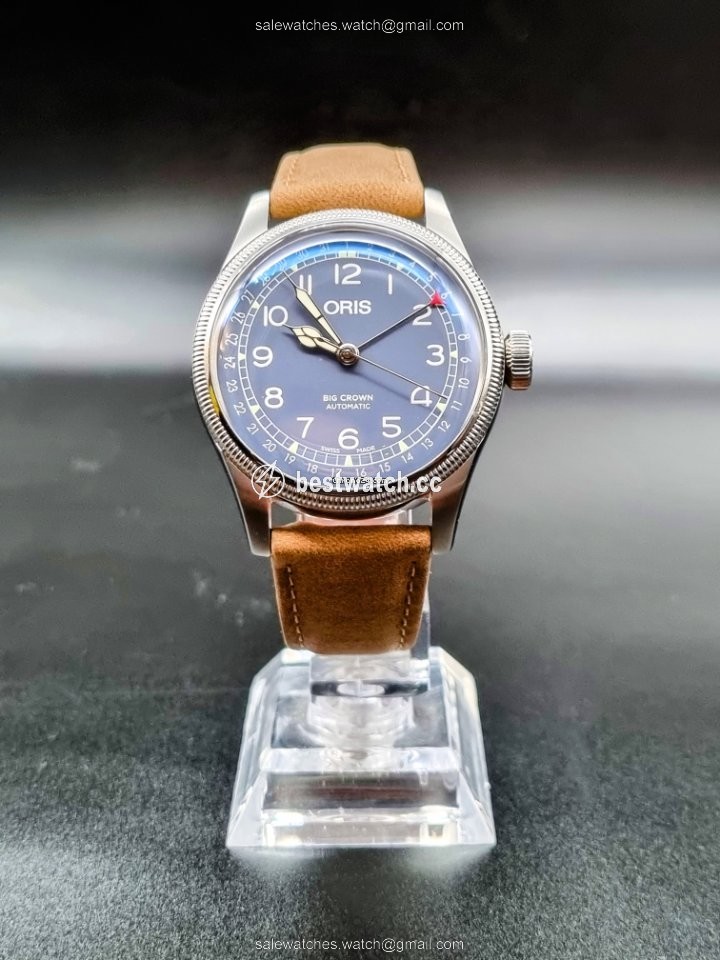 IMG_9086 Oris Big Crown Pointer Date Mens watch Unisex Automatic Steel 01 754 7741 3167-07 5 20 58BR 3