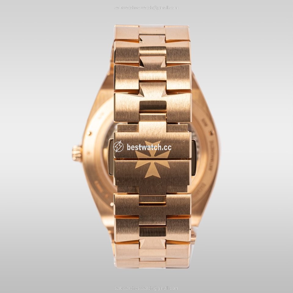 IMG_9086 Vacheron Constantin Overseas Mens watch Unisex Automatic Rose gold 4300V 120R-B509 3