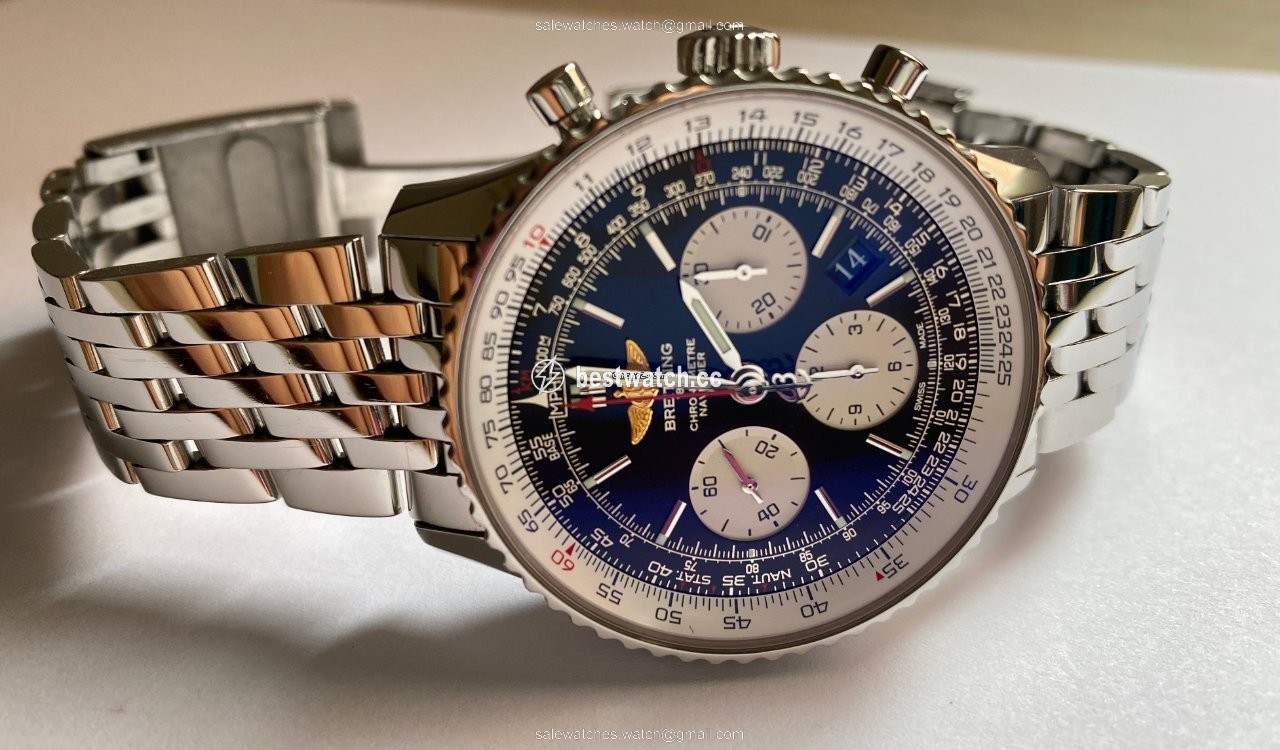 IMG_9086 Breitling Navitimer 01 Mens watch Unisex Automatic Steel AB 012012 3