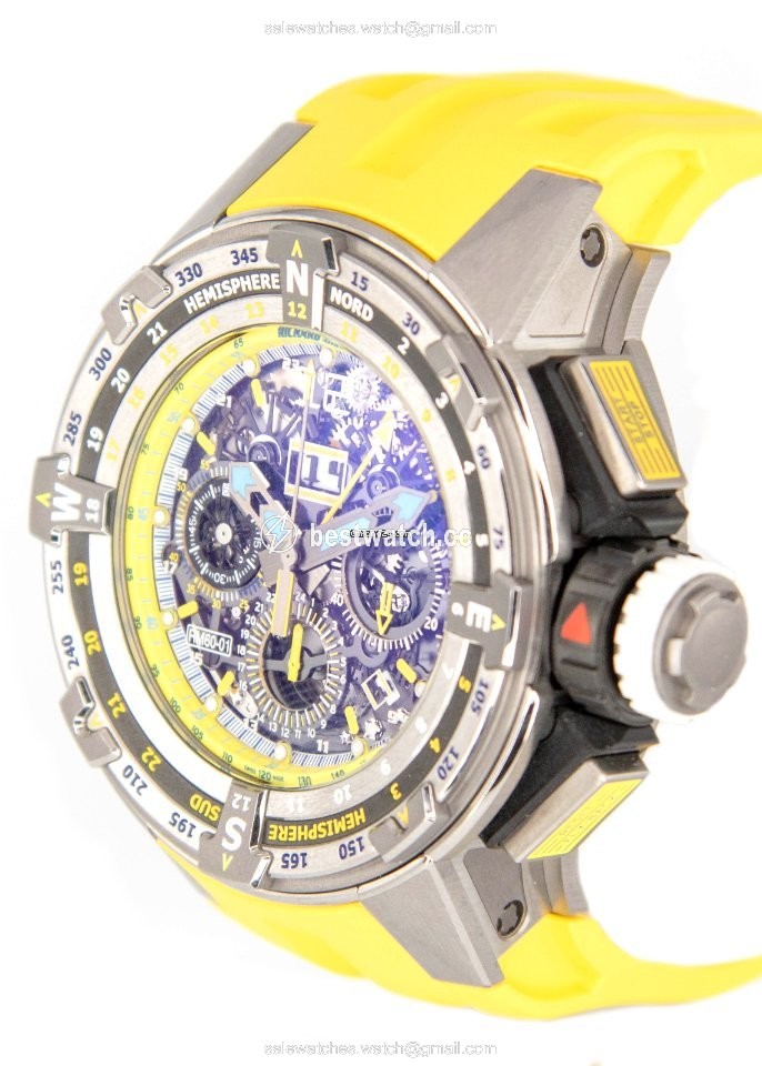 Richard Mille Mens watch Unisex Automatic Titanium RM60-01 Ti 3