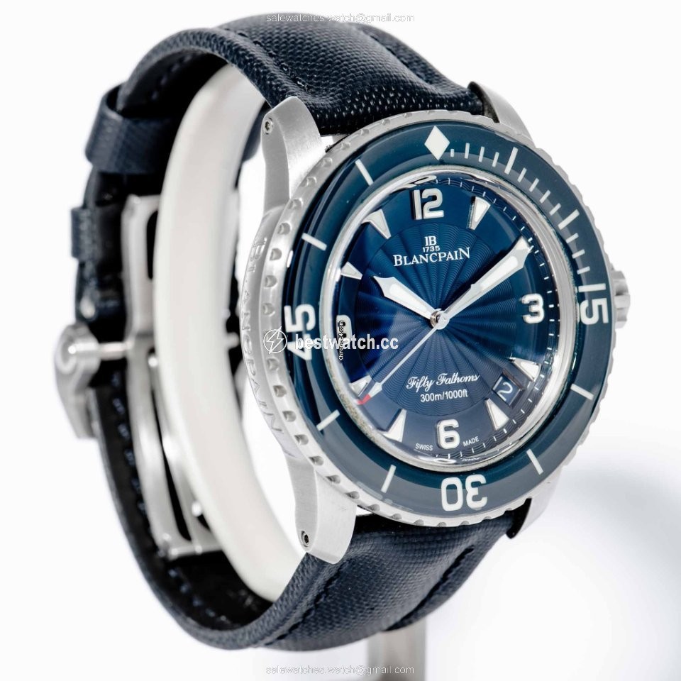 IMG_9086 Blancpain Fifty Fathoms Mens watch Unisex Automatic Steel 5015d-1140-52b 3