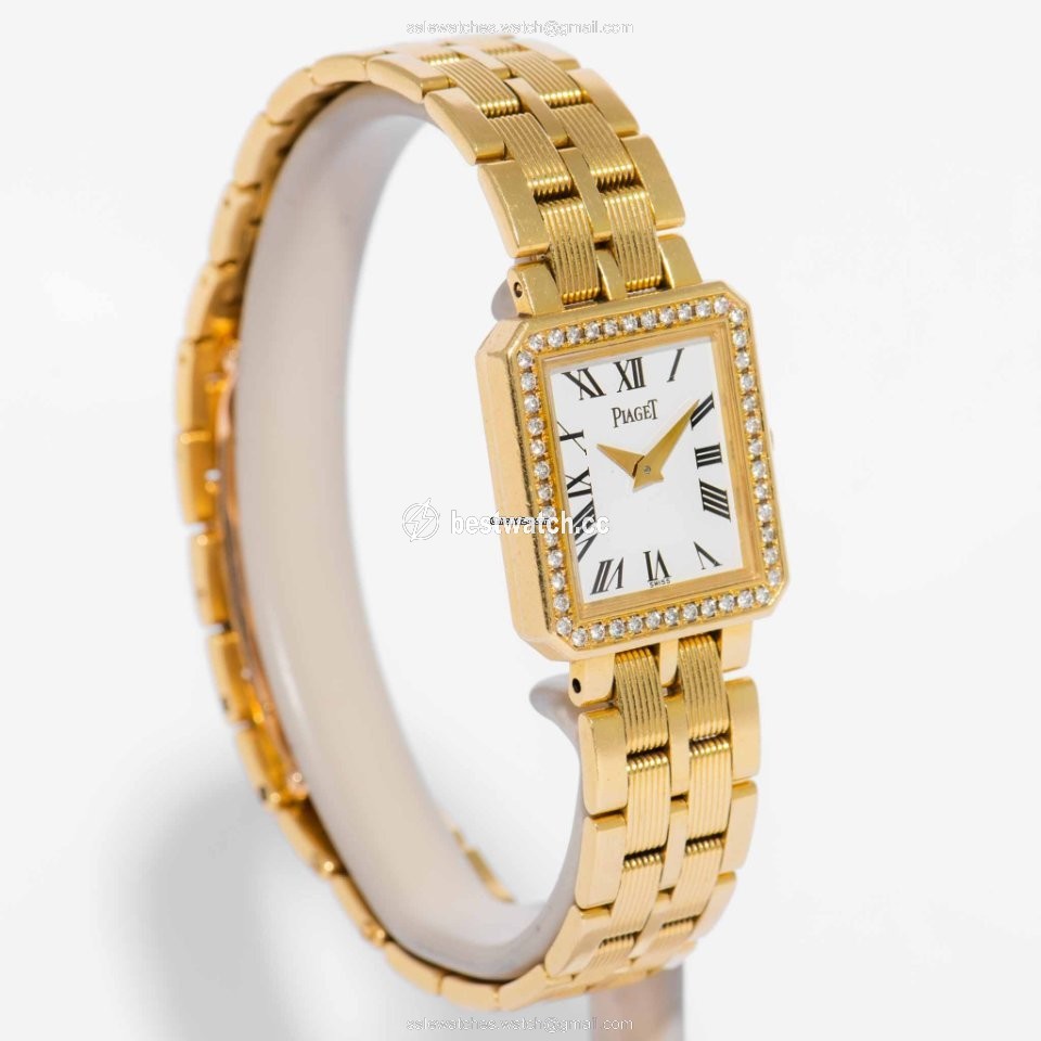 IMG_9086 Piaget Protocole Womens watch Quartz Yellow gold Piaget 5355 3