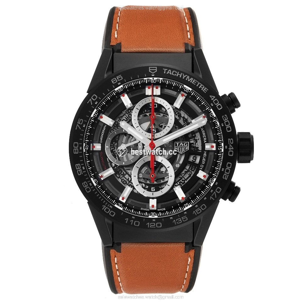 IMG_9086 TAG Heuer Carrera Calibre HEUER 01 Mens watch Unisex Automatic Ceramic CAR2090.BH0729 3