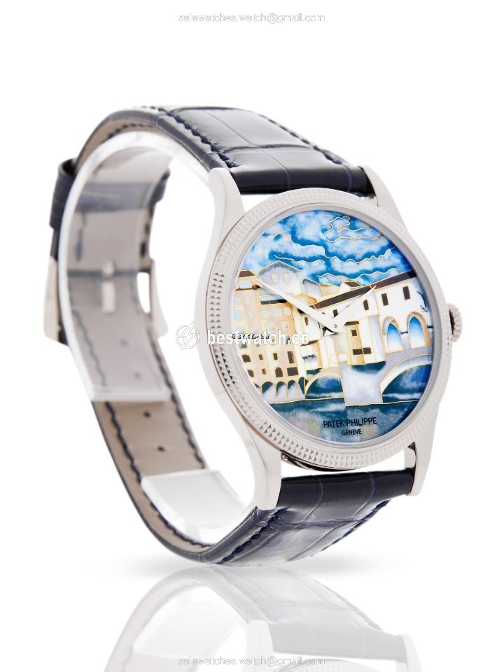 IMG_9086 Patek Philippe Calatrava Mens watch Unisex Automatic White gold 5177G-010 3