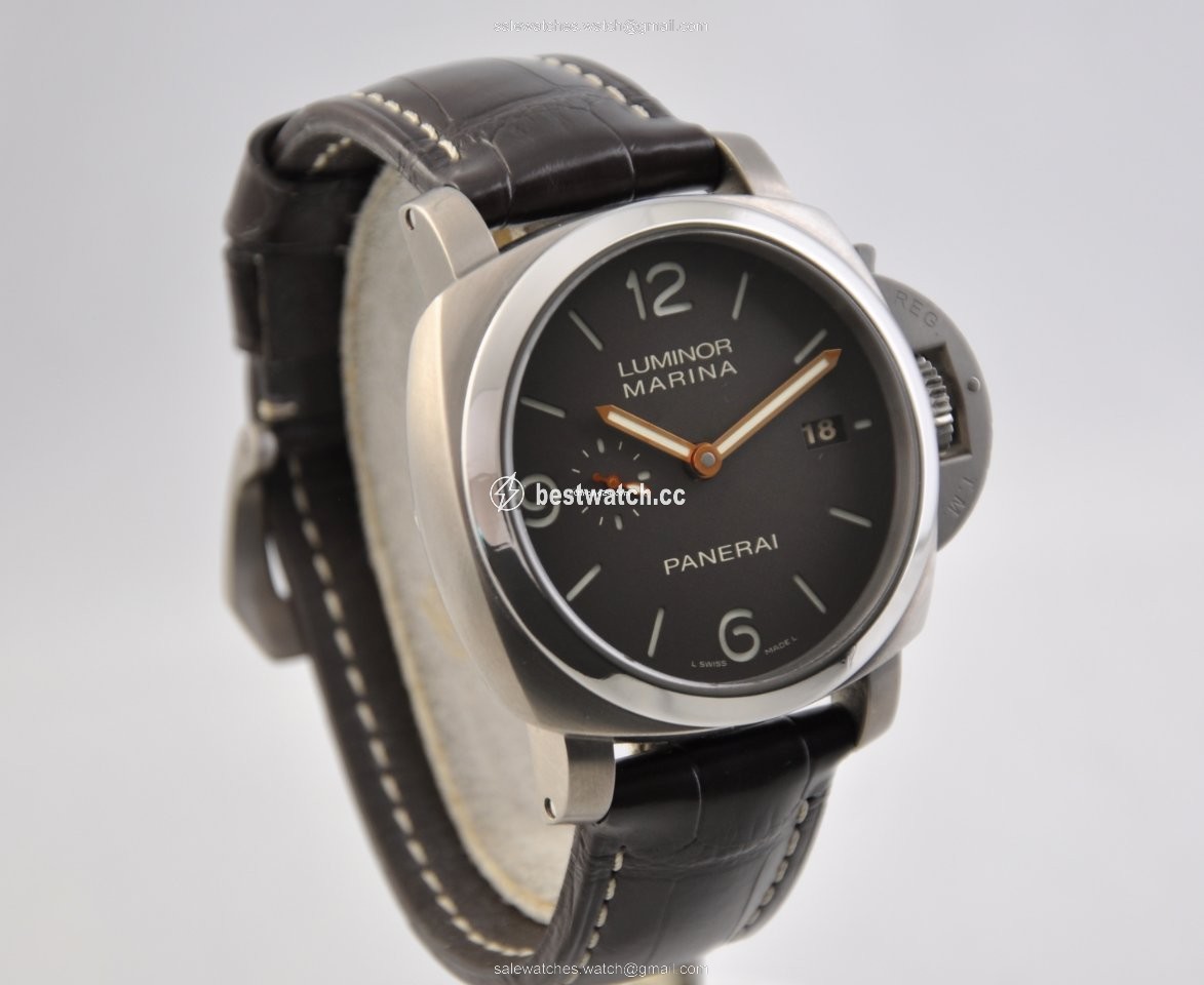 IMG_9086 Panerai Luminor Marina 1950 3 Days Automatic Mens watch Unisex Automatic Titanium PAM 00351 3