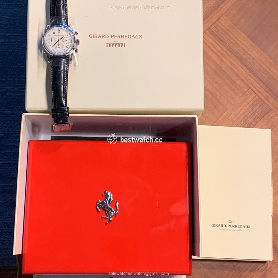 IMG_9086 Girard Perregaux Ferrari Mens watch Unisex Automatic White gold 4945 3