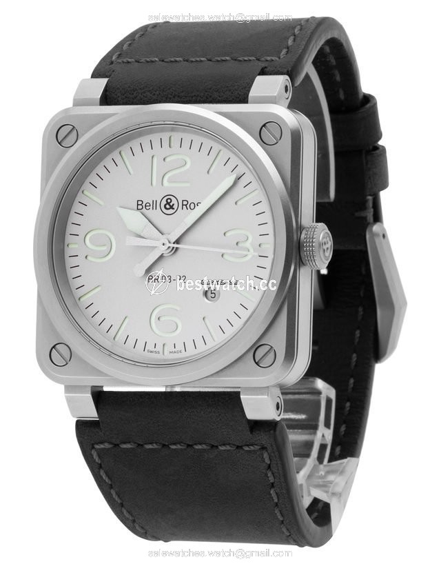 IMG_9086 Bell & Ross BR 03-92 Steel Mens watch Unisex Automatic Steel BR0392-GR-ST SCA 3