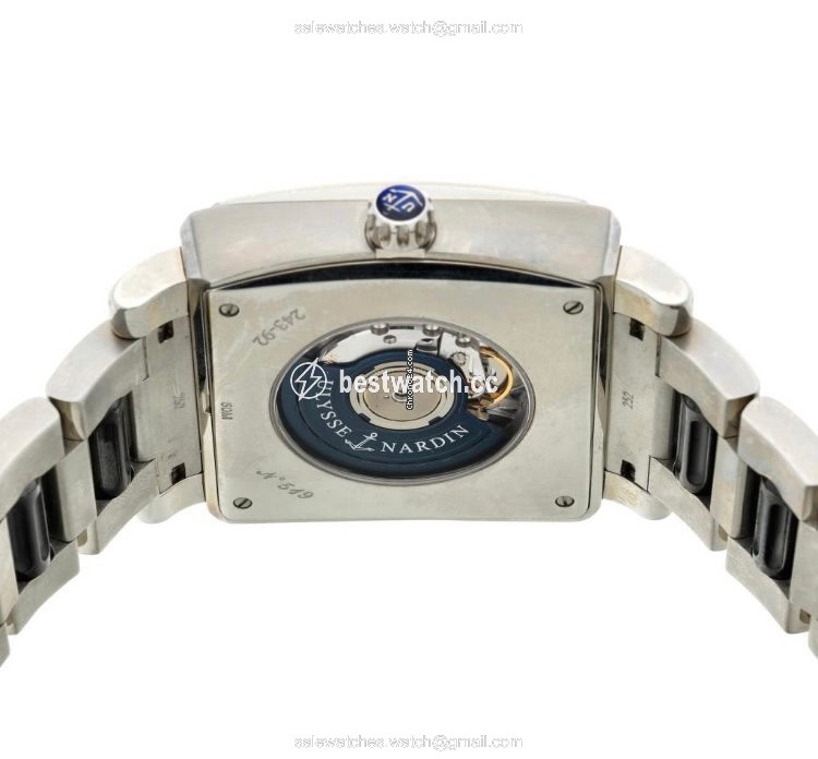 IMG_9086 Ulysse Nardin Dual Time Mens watch Unisex Automatic Steel 243-93 3