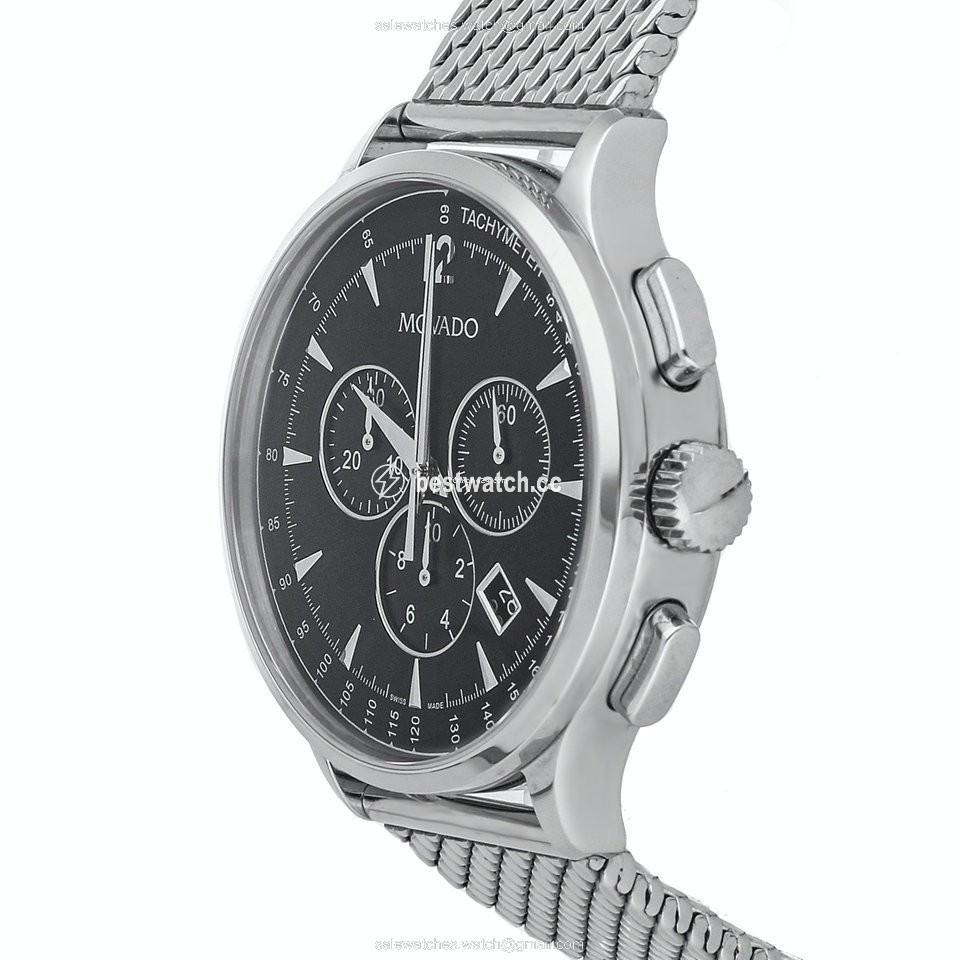 IMG_9086 Movado Circa Mens watch Unisex Quartz Steel 0606803 3