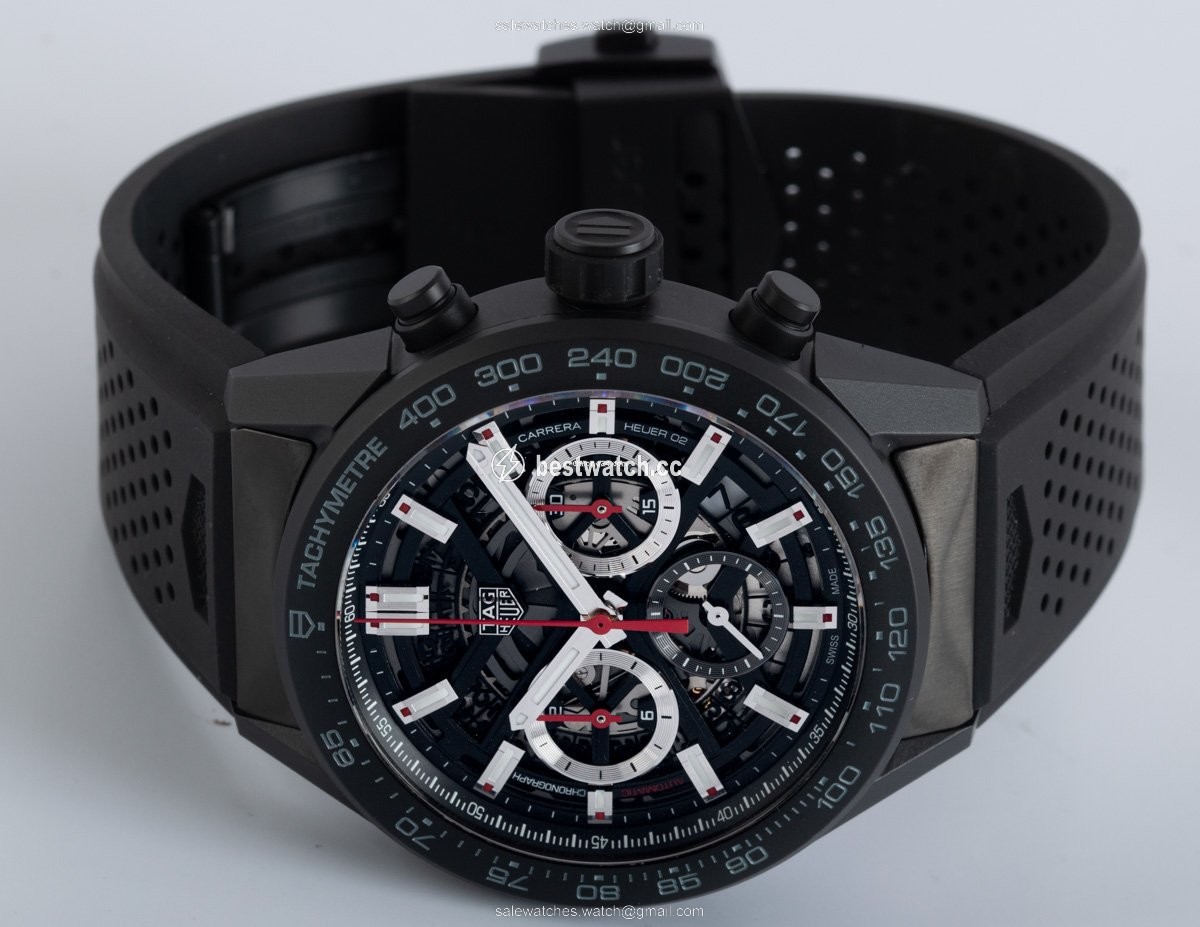 IMG_9086 TAG Heuer Carrera Mens watch Unisex Automatic Ceramic CBG2A90.FT6173 3