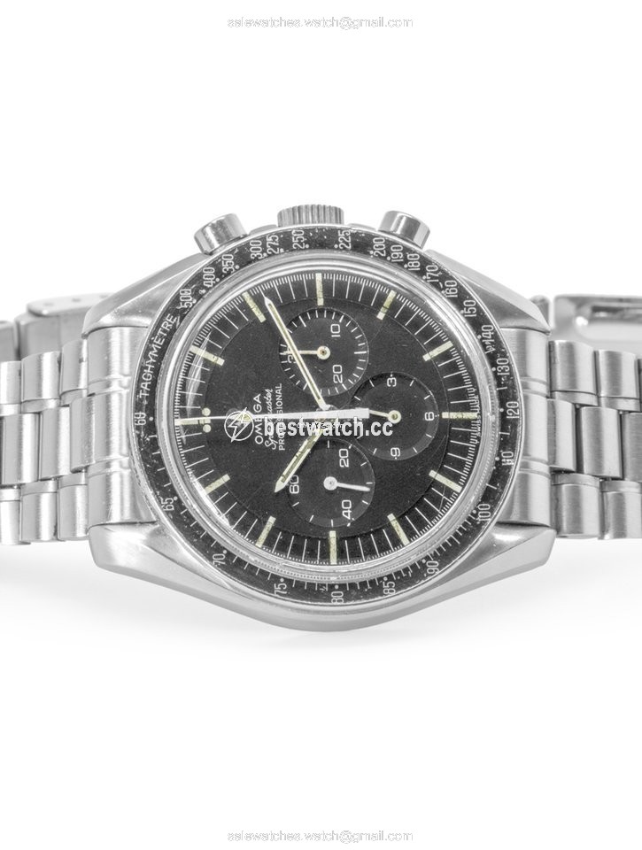 IMG_9086 Omega Speedmaster Professional Moonwatch Mens watch Unisex Manual winding Steel 105.012-65 3
