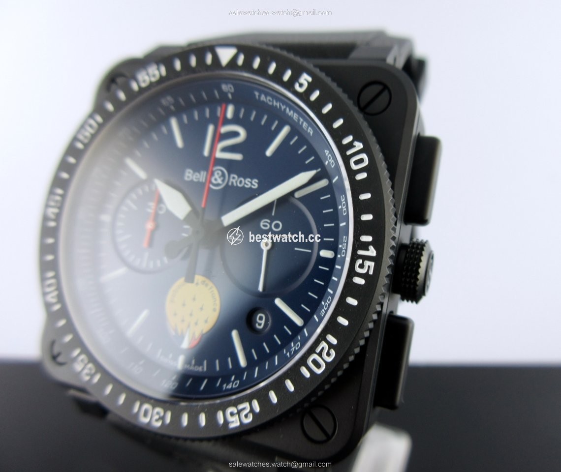 IMG_9086 Bell & Ross BR 03-94 Chronographe Mens watch Unisex Automatic Ceramic BR0394-PAF1-CE SRB 3