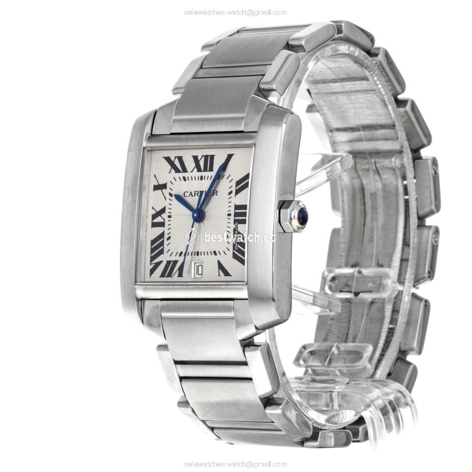 Cartier Tank Francaise Mens watch Unisex Automatic Steel W51002Q3  2302 3