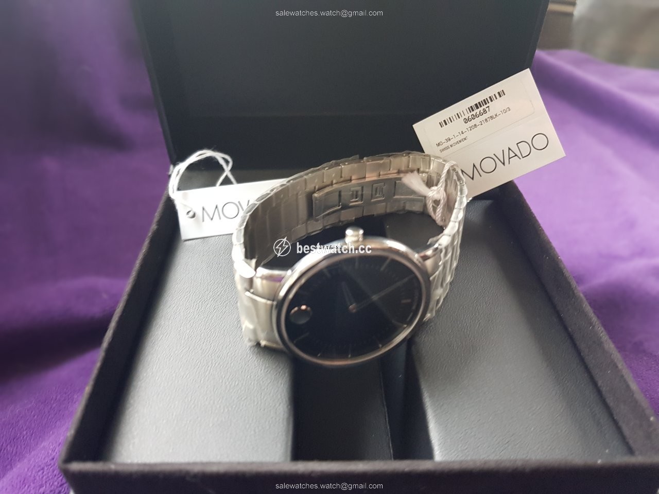 Movado TC Mens watch Unisex Quartz Steel 0606687 3