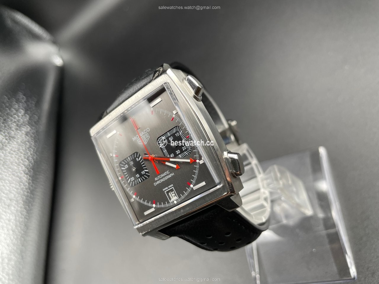 IMG_9086 TAG Heuer Monaco Calibre 11 Mens watch Unisex Automatic Steel CAW211B.FC6241 3