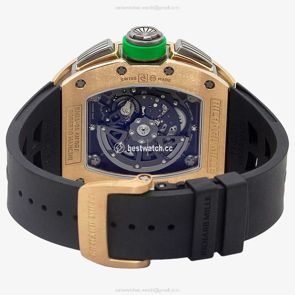 IMG_9086 Richard Mille RM 011 Mens watch Unisex Automatic Rose gold RM 11-01 3