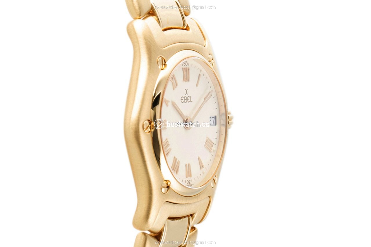 IMG_9086 Ebel 1911 Womens watch Quartz Yellow gold 888901 3