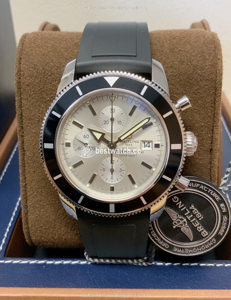 IMG_9086 Breitling Superocean Heritage Chronograph Mens watch Unisex Automatic Steel A1332024.G698 3