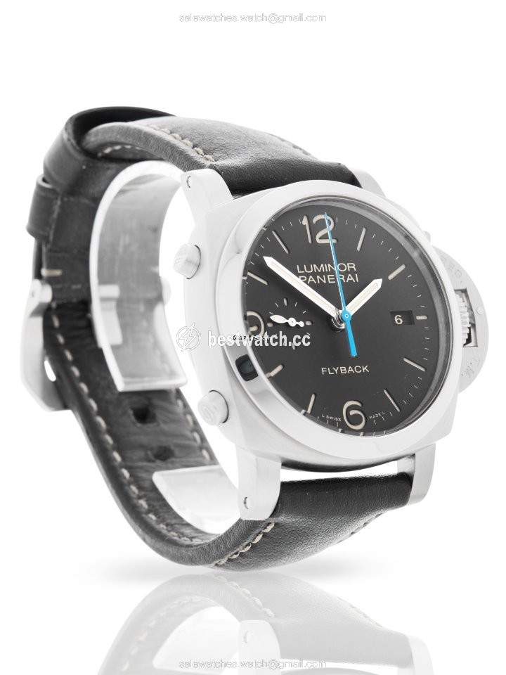 IMG_9086 Panerai Luminor 1950 3 Days Chrono Flyback Mens watch Unisex Automatic Steel PAM 00524 3