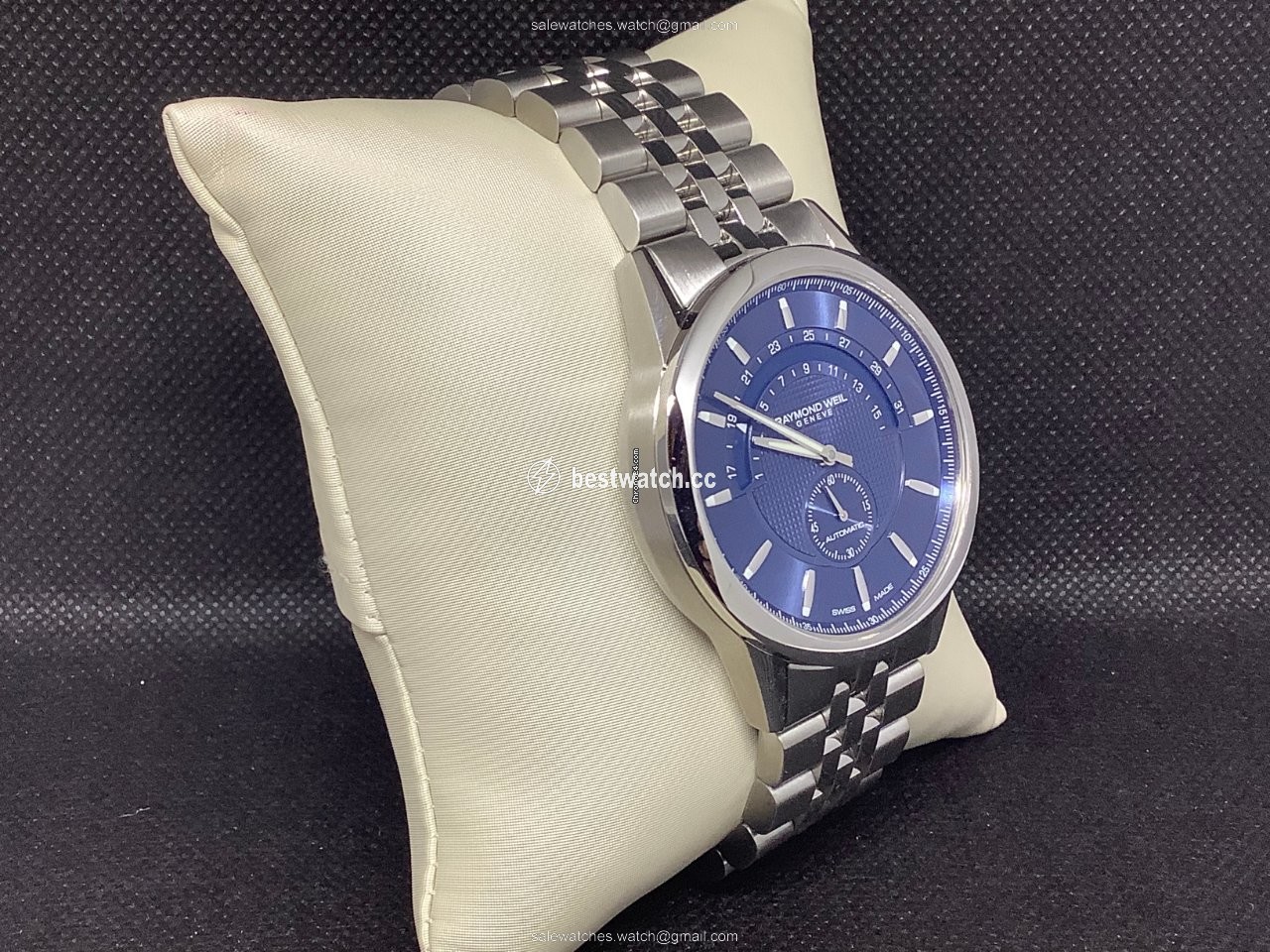 IMG_9086 Raymond Weil Freelancer Mens watch Unisex Automatic Steel 2738-ST-50001 3