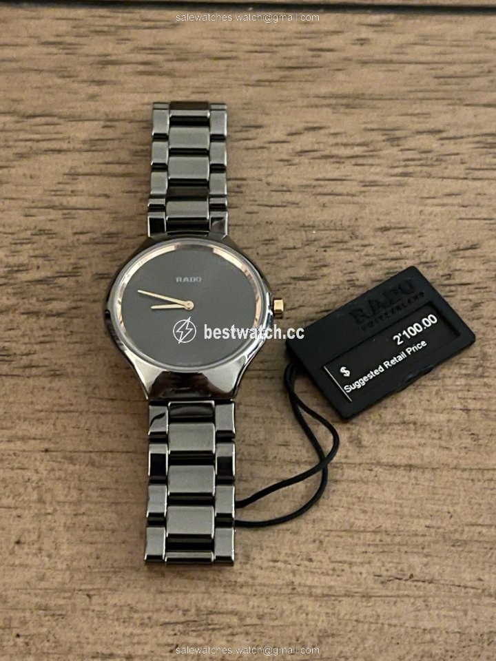 IMG_9086 Rado True Thinline Womens watch Quartz Ceramic R27956132 3