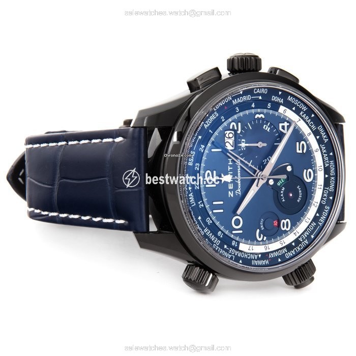 IMG_9086 Zenith El Primero Doublematic Mens watch Unisex Automatic Steel 75.2403.4046 57.C749 3
