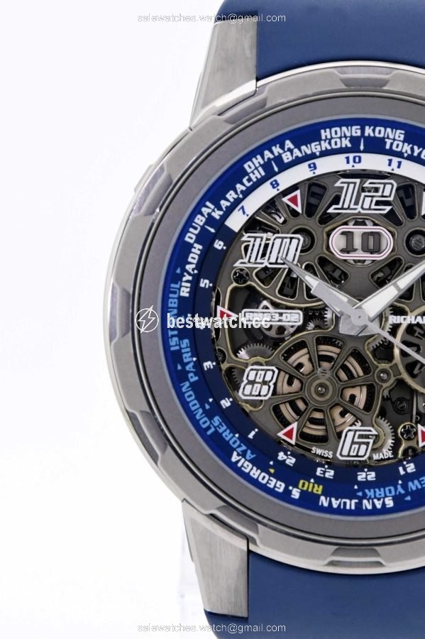 IMG_9086 Richard Mille RM 63 Mens watch Unisex Automatic Titanium RM63-02 3