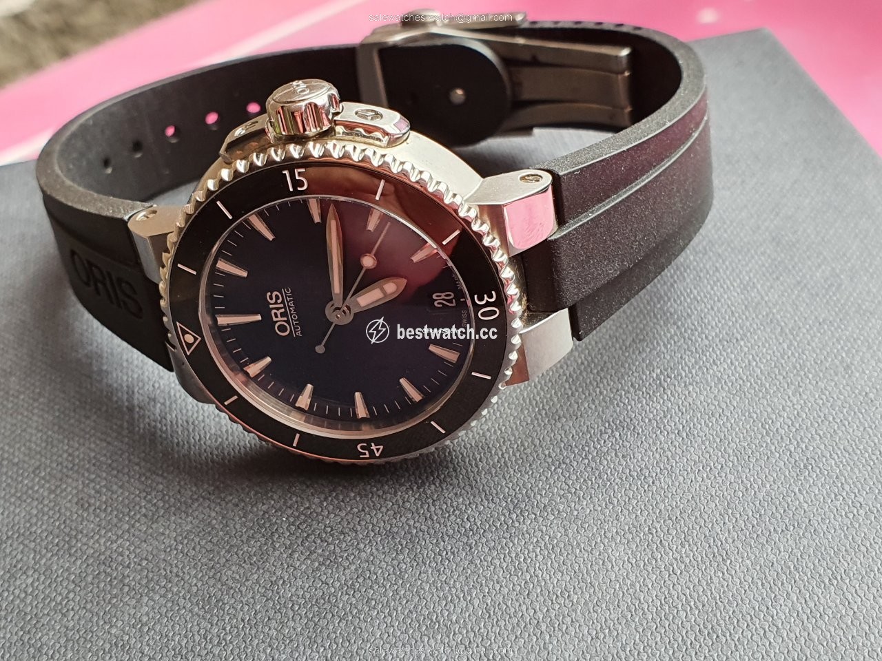 Oris Aquis Date Womens watch Automatic Steel 01 733 7652 4135-07 4 18 34 3