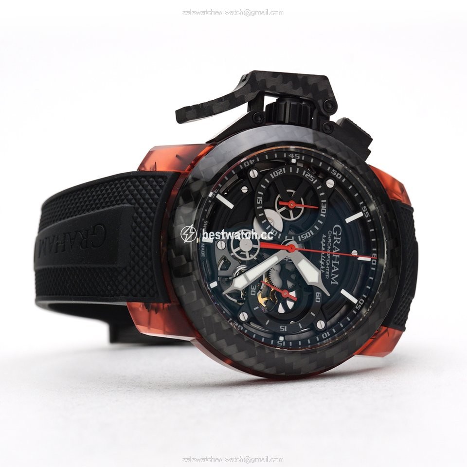 Graham Chronofighter Mens watch Unisex Automatic Carbon 2CCCK.B41A 3
