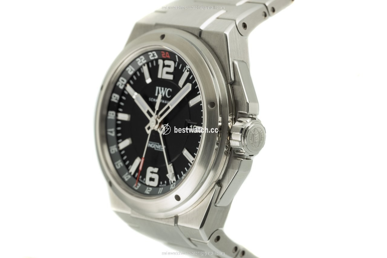 IWC Ingenieur Dual Time Mens watch Unisex Automatic Steel IW324402 3