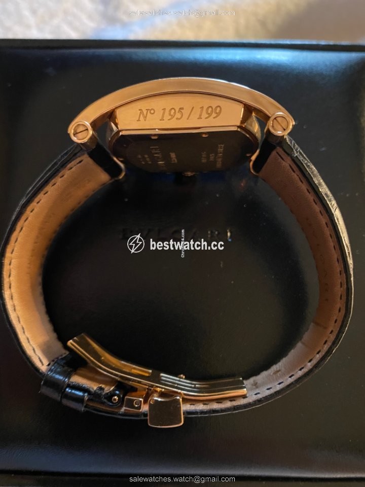 IMG_9086 Bulgari Mens watch Unisex Automatic Rose gold DO126 195 199 3