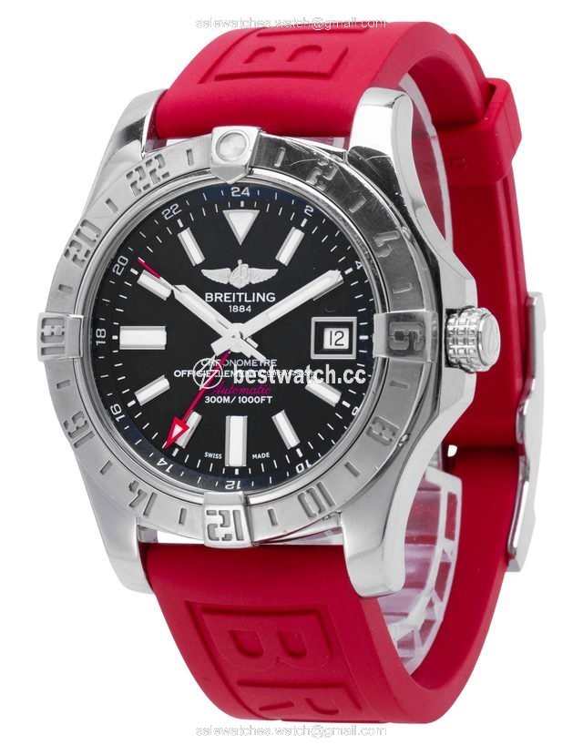 IMG_9086 Breitling Avenger II GMT Mens watch Unisex Automatic Steel A3239011.BC35 3