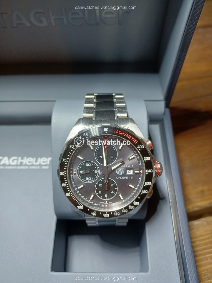 IMG_9086 TAG Heuer Formula 1 Calibre 16 Mens watch Unisex Automatic Steel CAZ2012.BA0970 3
