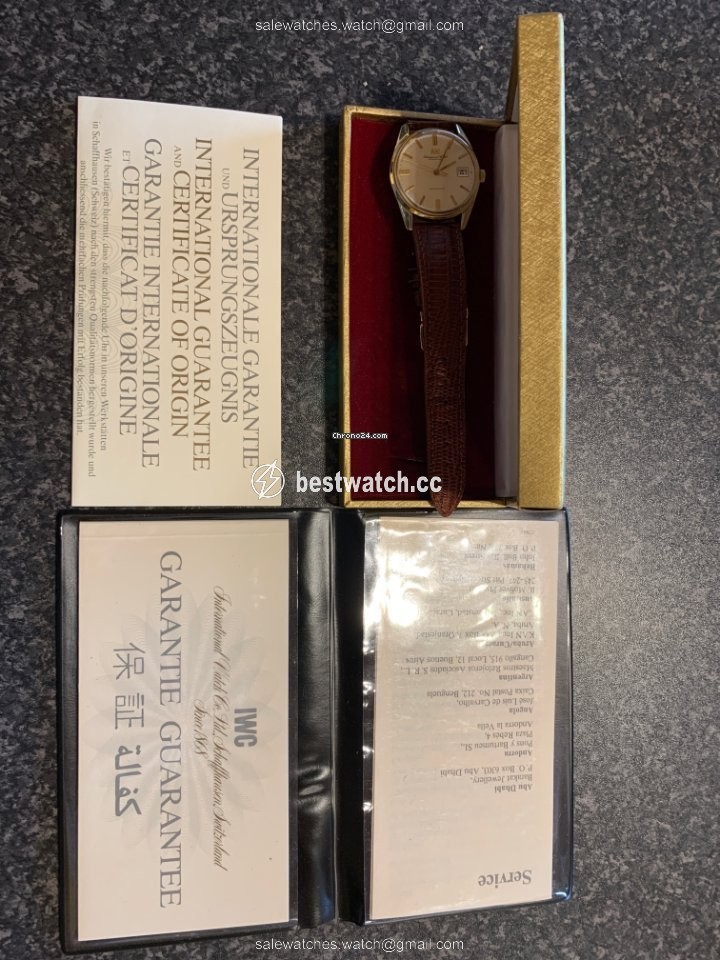 IWC Mens watch Unisex Automatic Yellow gold 1810 3