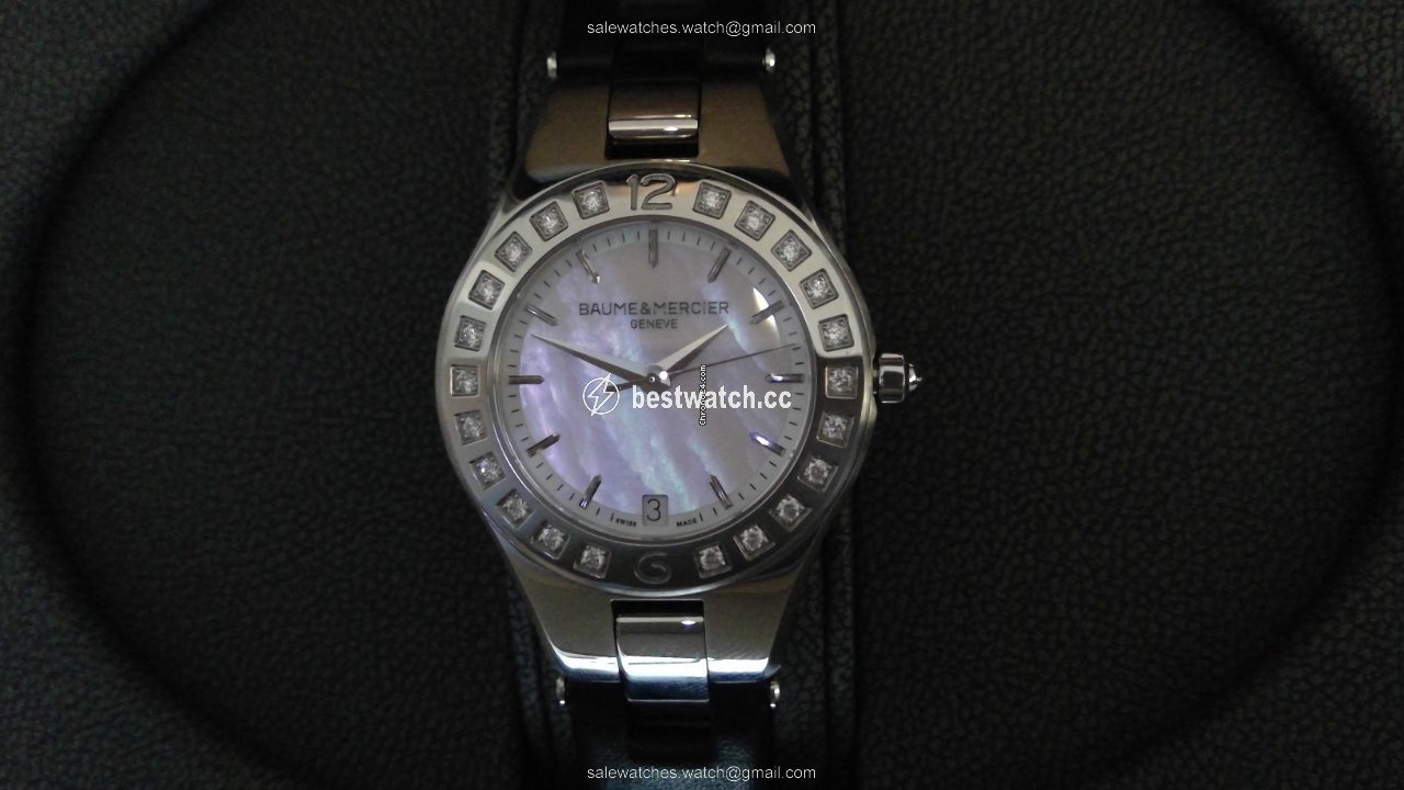 IMG_9086 Baume & Mercier Linea Womens watch Quartz Steel M0A10072 3