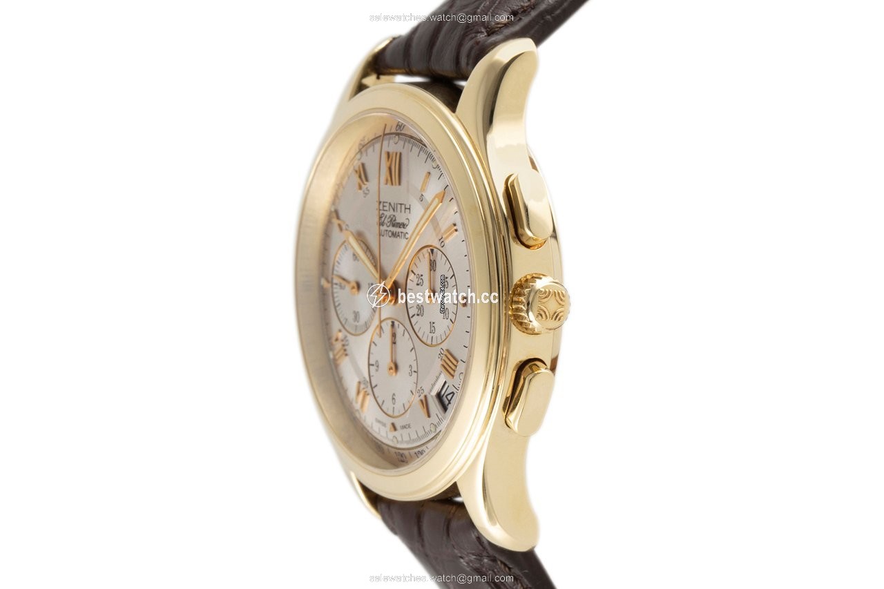 Zenith El Primero Chronograph Mens watch Unisex Automatic Yellow gold 30.0500.400 3
