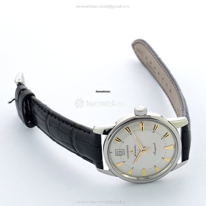 IMG_9086 Longines Conquest Heritage Mens watch Unisex Automatic Steel L16114754 3