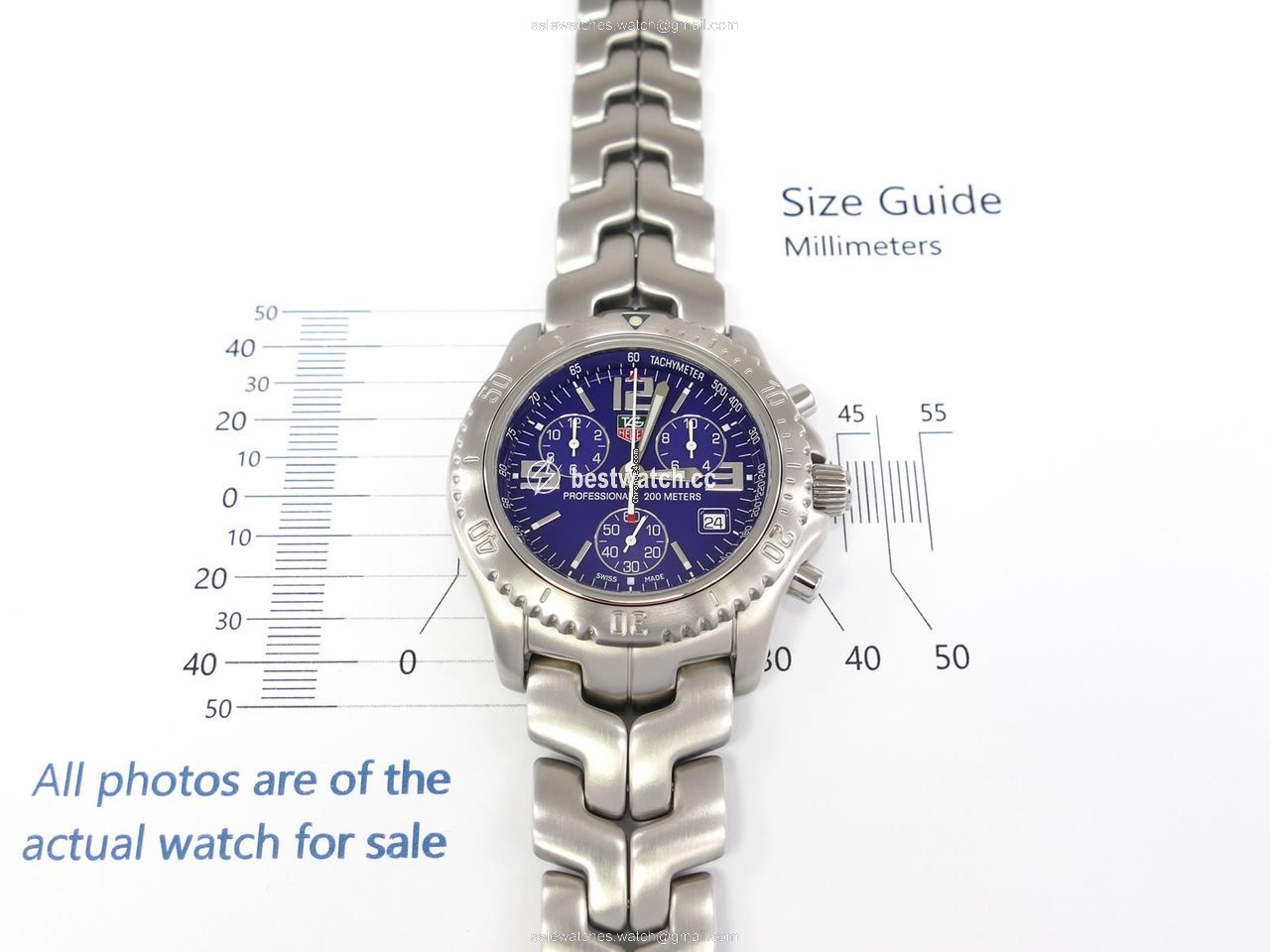 IMG_9086 TAG Heuer Link Quartz Mens watch Unisex Quartz Steel CT1110 3