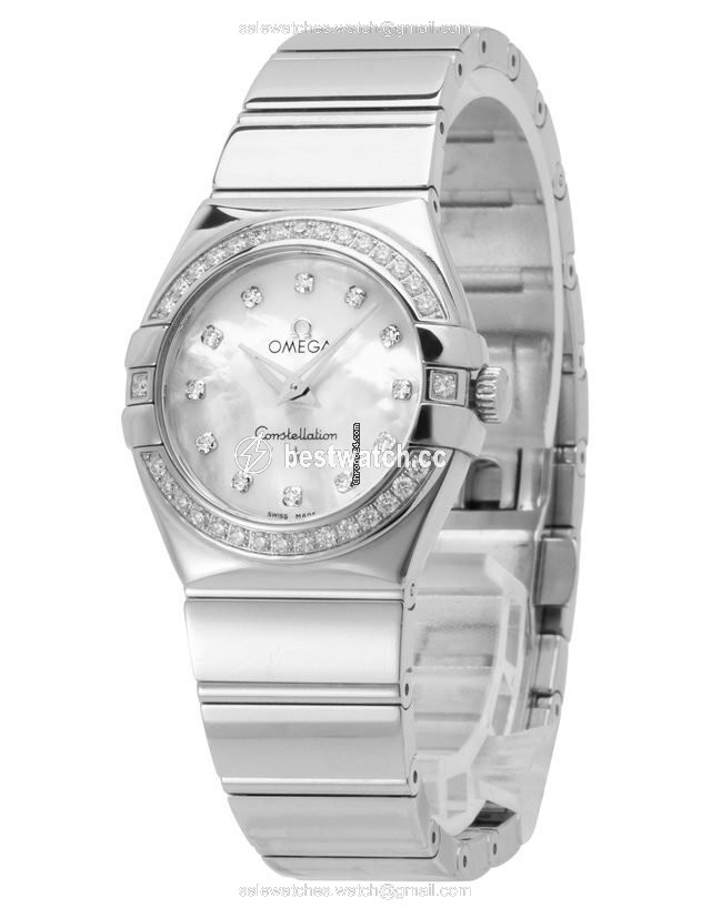 Omega Constellation Quartz Mens watch Unisex Quartz Steel 123.15.27.60.55.001 3